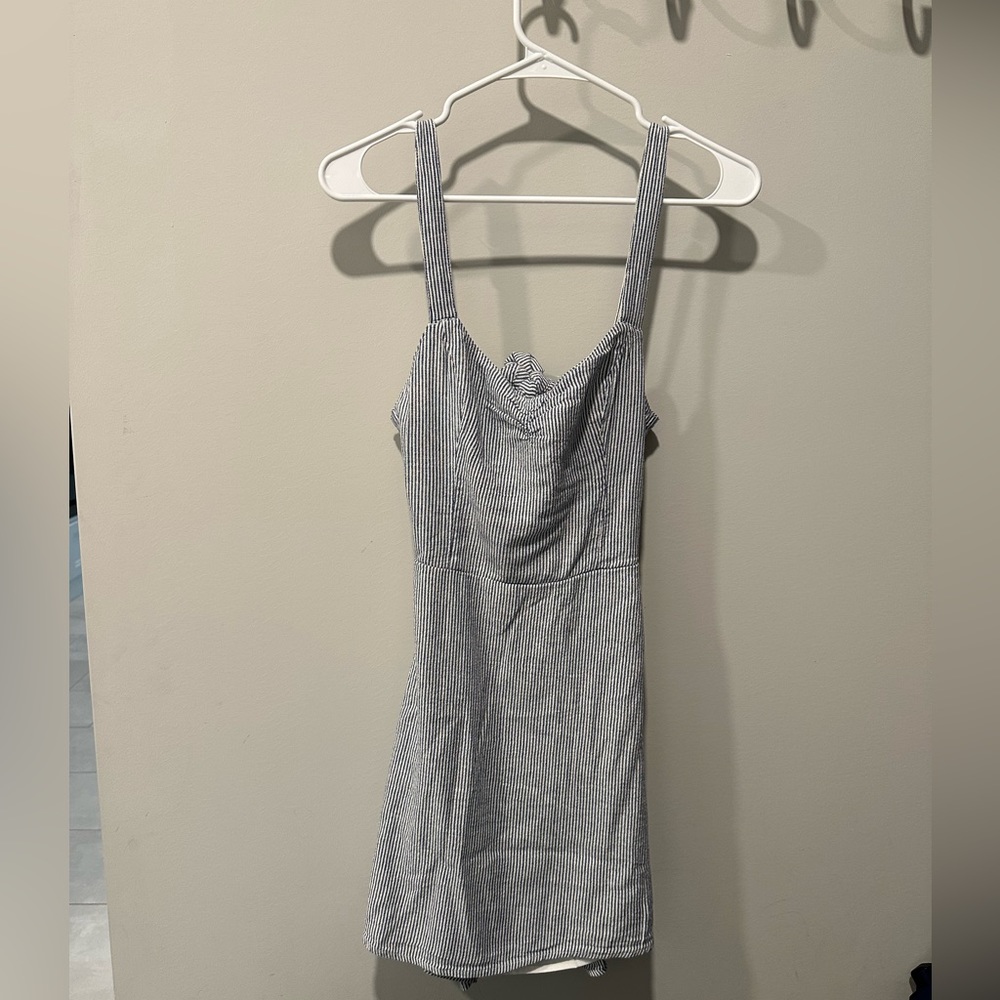 Hollister Striped Tie-Back Dress NWT